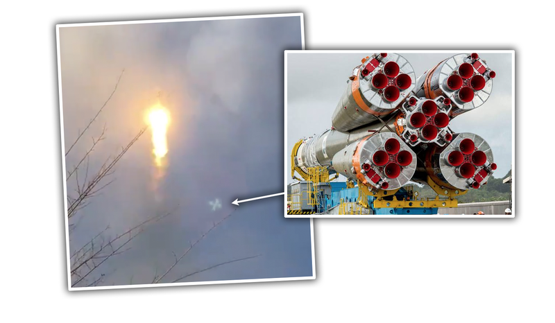 Illustration for article titled Watch a Soyuz Rocket Launch from Absurdly Close to the Launch Pad